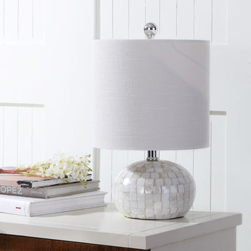 Wilson 16" Seashell LED Table Lamp - JONATHAN Y
